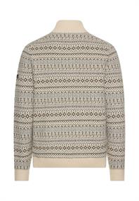 Stricktroyer aus reiner Wolle oatmeal