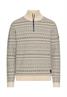 Stricktroyer aus reiner Wolle oatmeal