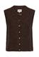 Strickweste mit Knopfleiste brown