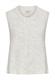Strickweste mit Knopfleiste light grey melange
