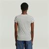 Stripe eyben slim v t 2.0 wmn milk-dk black double stripe