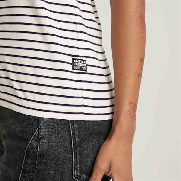 Stripe eyben slim v t 2.0 wmn osaka blue highlight stripe