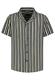 stripes: black-ivory white