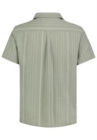 stripes: faded green-light sand