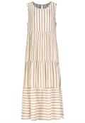 stripes: nude beige-lentil brown