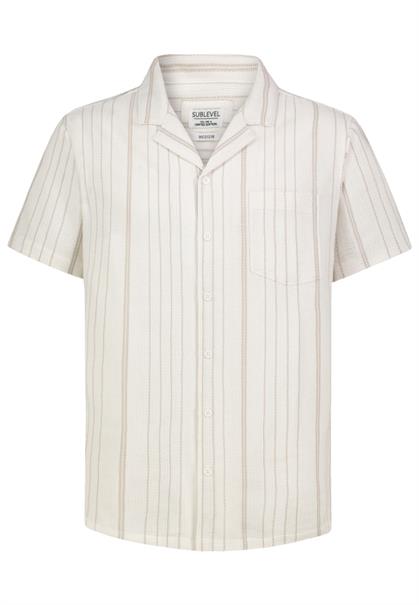 stripes: offwhite-string beige