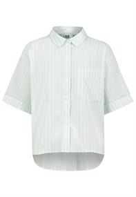 stripes: opal mint-white