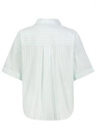 stripes: opal mint-white