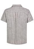 stripes: sable brown-offwhite