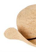 Strohhut mit breiter Krempe straw