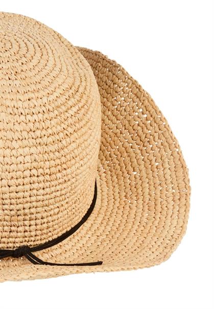 Strohhut mit breiter Krempe straw