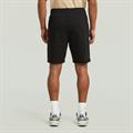 Structured jersey short dk black