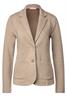 Struktur Blazer mit Taschen bleached sand melange