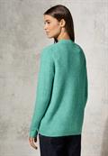 Struktur-Cardigan aventurine green melange