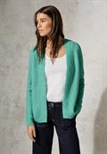 Struktur-Cardigan aventurine green melange