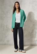 Struktur-Cardigan aventurine green melange