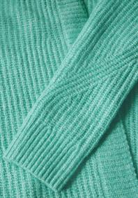 Struktur-Cardigan aventurine green melange