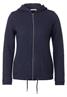 Struktur Kapuzen Sweatjacke night sky blue