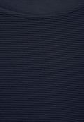 Struktur Mix Shirt deep blue