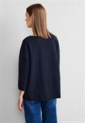 Struktur Mix Shirt deep blue