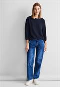 Struktur Mix Shirt deep blue