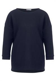 Struktur Mix Shirt deep blue