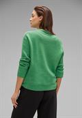 Struktur Pullover fresh gentle green melange