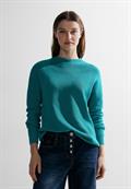 Struktur Pullover frosted aqua blue