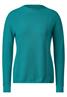 Struktur Pullover frosted aqua blue