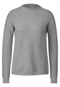 Struktur Pullover mineral grey melange