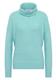 Struktur Rollkragenpullover foam blue melange