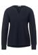 Struktur Shirt in Langarm mighty blue