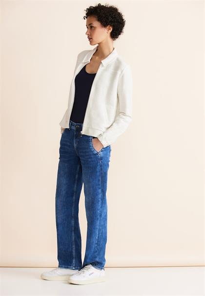 Struktur Shirtjacke off white