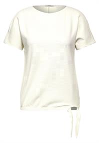 Struktur T-Shirt vanilla white