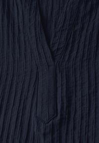 Strukturbluse universal blue