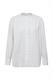 Strukturierte Bluse, Baumwollmix light grey