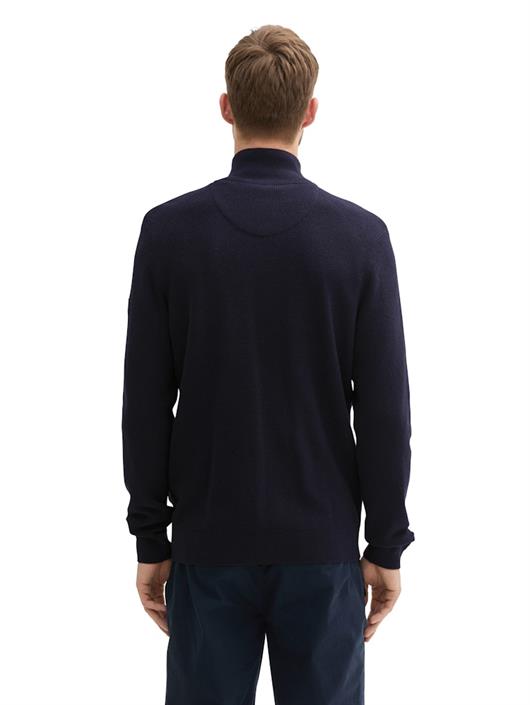 strukturierte-strickjacke-knitted-navy-melange