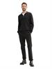 Strukturierter Strick Troyer black grey melange