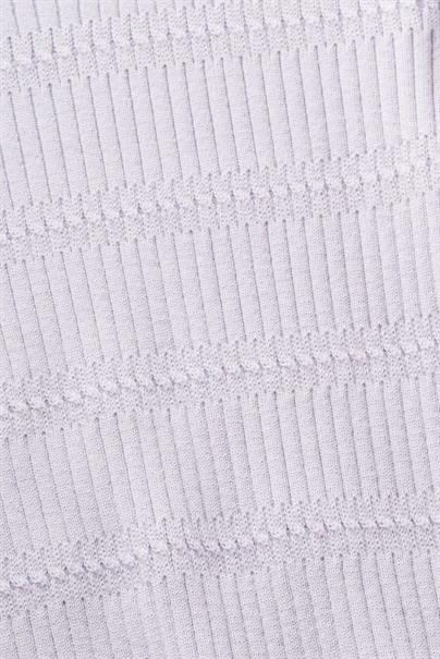 Strukturierter Strickpullover lavender