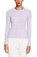 Strukturierter Strickpullover lavender
