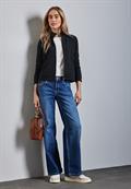 Strukturjacke deep tint blue