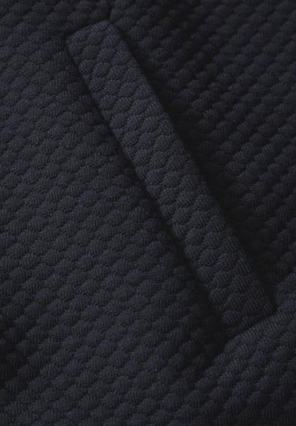Strukturjacke deep tint blue
