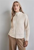 Strukturjacke lucid white