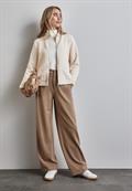 Strukturjacke lucid white