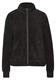 Strukturjacke mit Zipper darkest brown