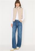 Strukturmix Cordweste pearl beige