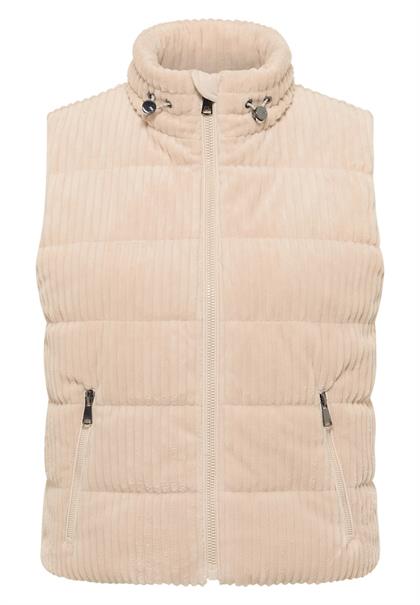 Strukturmix Cordweste pearl beige