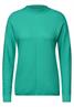 Strukturmix Dolman Pullover aventurine green