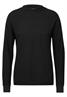 Strukturmix Dolman Pullover black