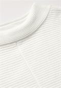 Strukturmix Dolman Pullover vanilla white